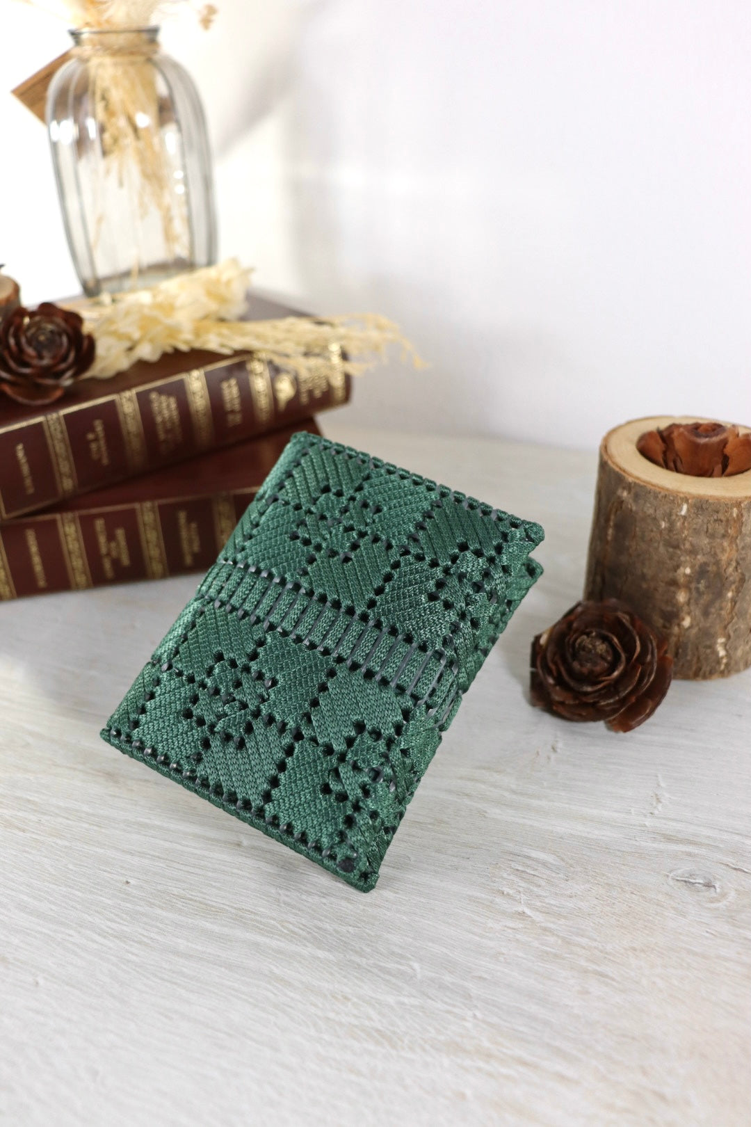 Portacarte Luce Verde