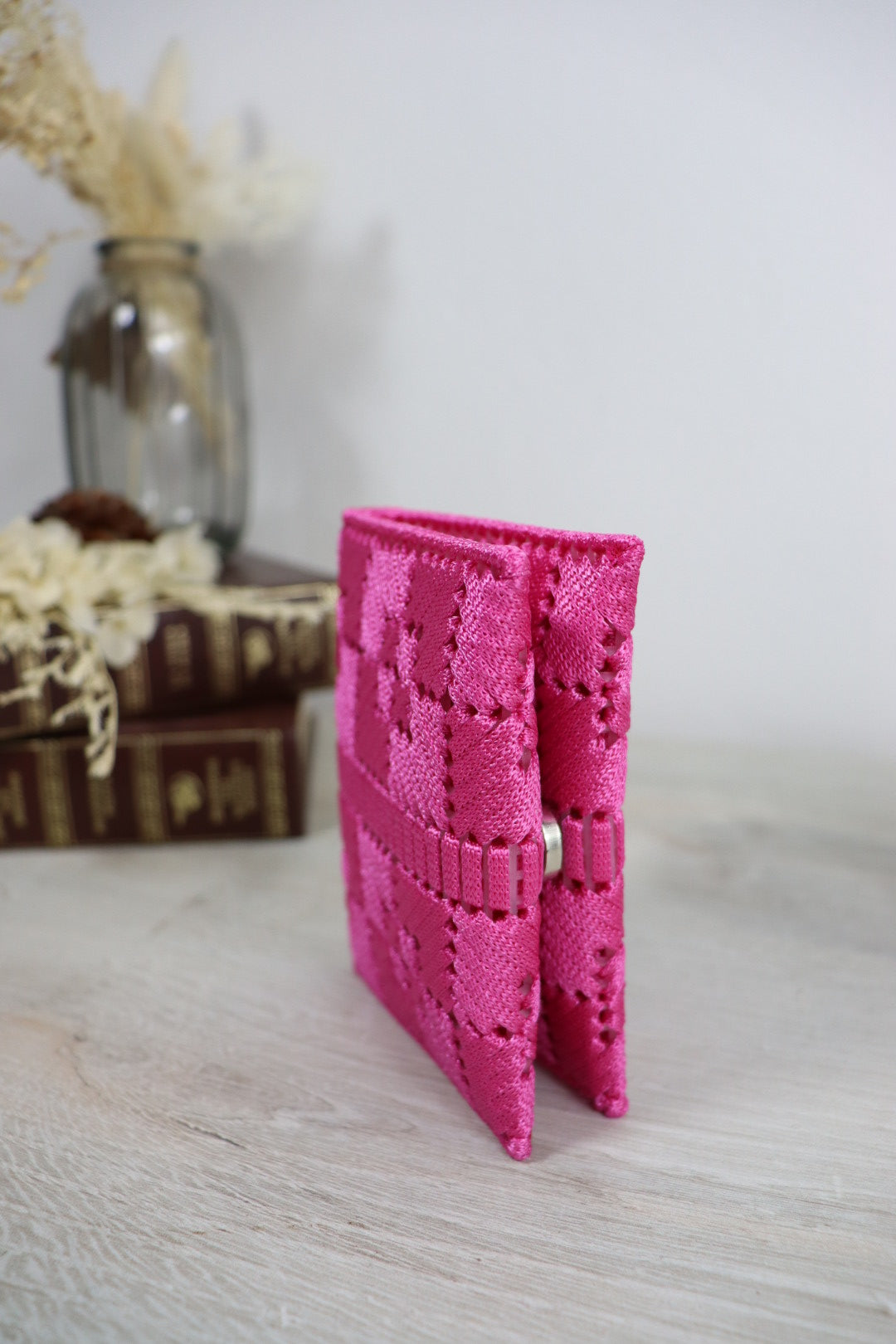 Portacarte Luce Fucsia