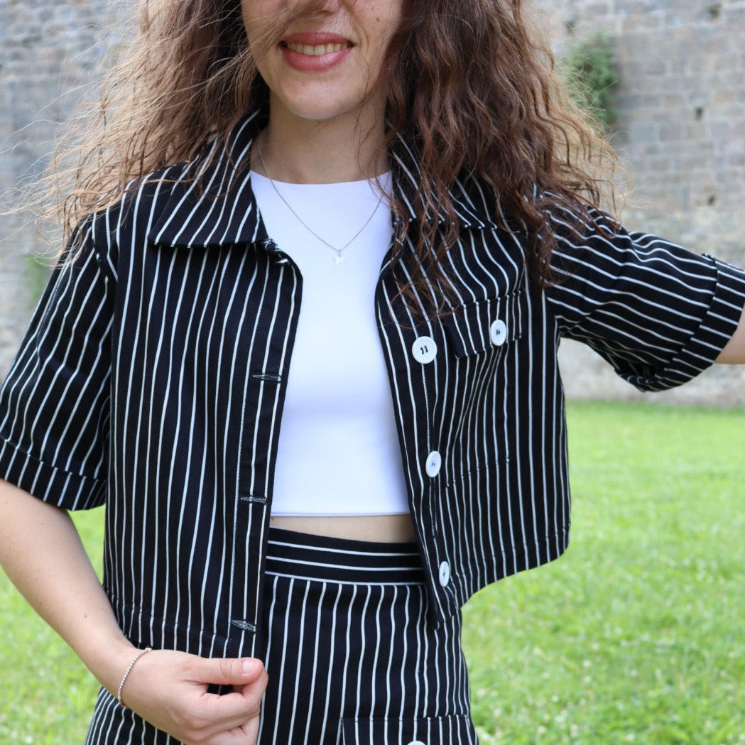 Giacca Akademia a righe
