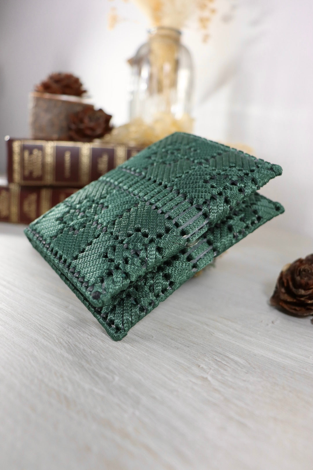 Portacarte Luce Verde