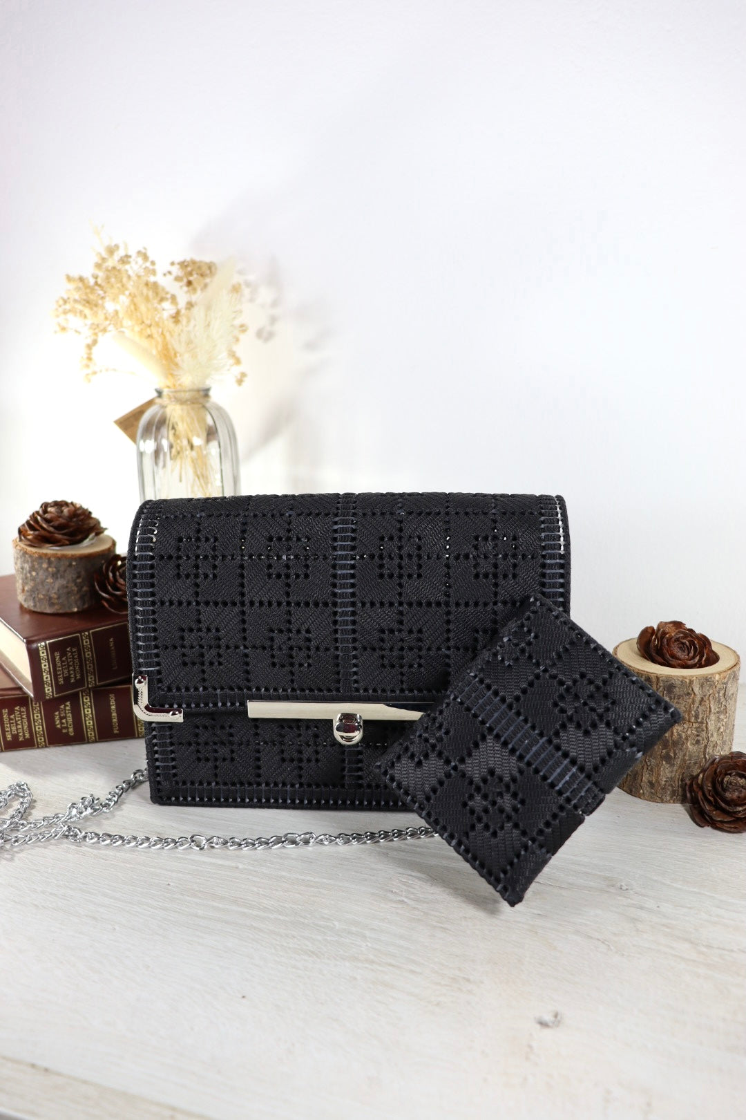 SET borsa Alba + Portacarte Luce