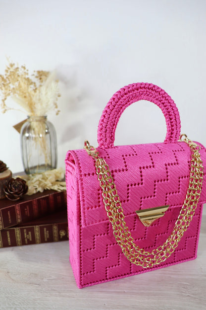 Borsa Scala Fucsia