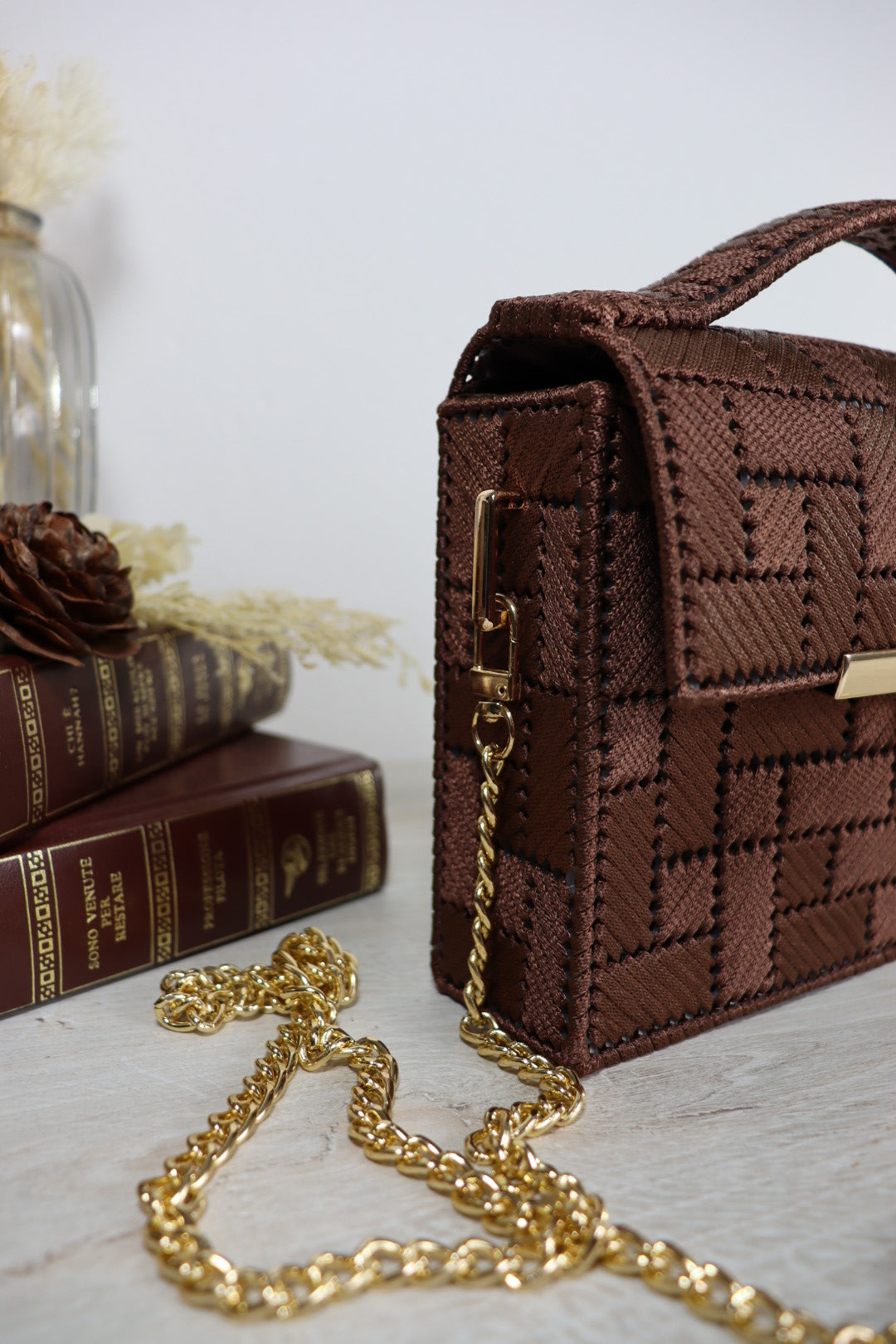 Borsa Tetris con manico e tracolla