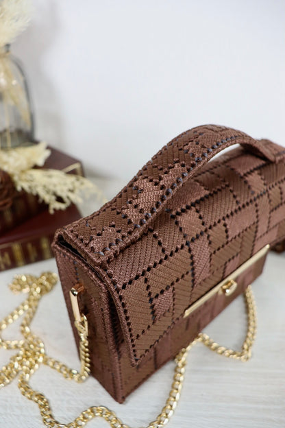 Borsa Tetris con manico e tracolla