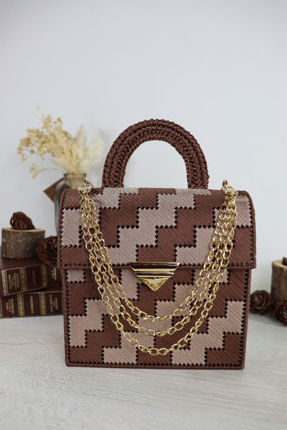Borsa Scala bicolor