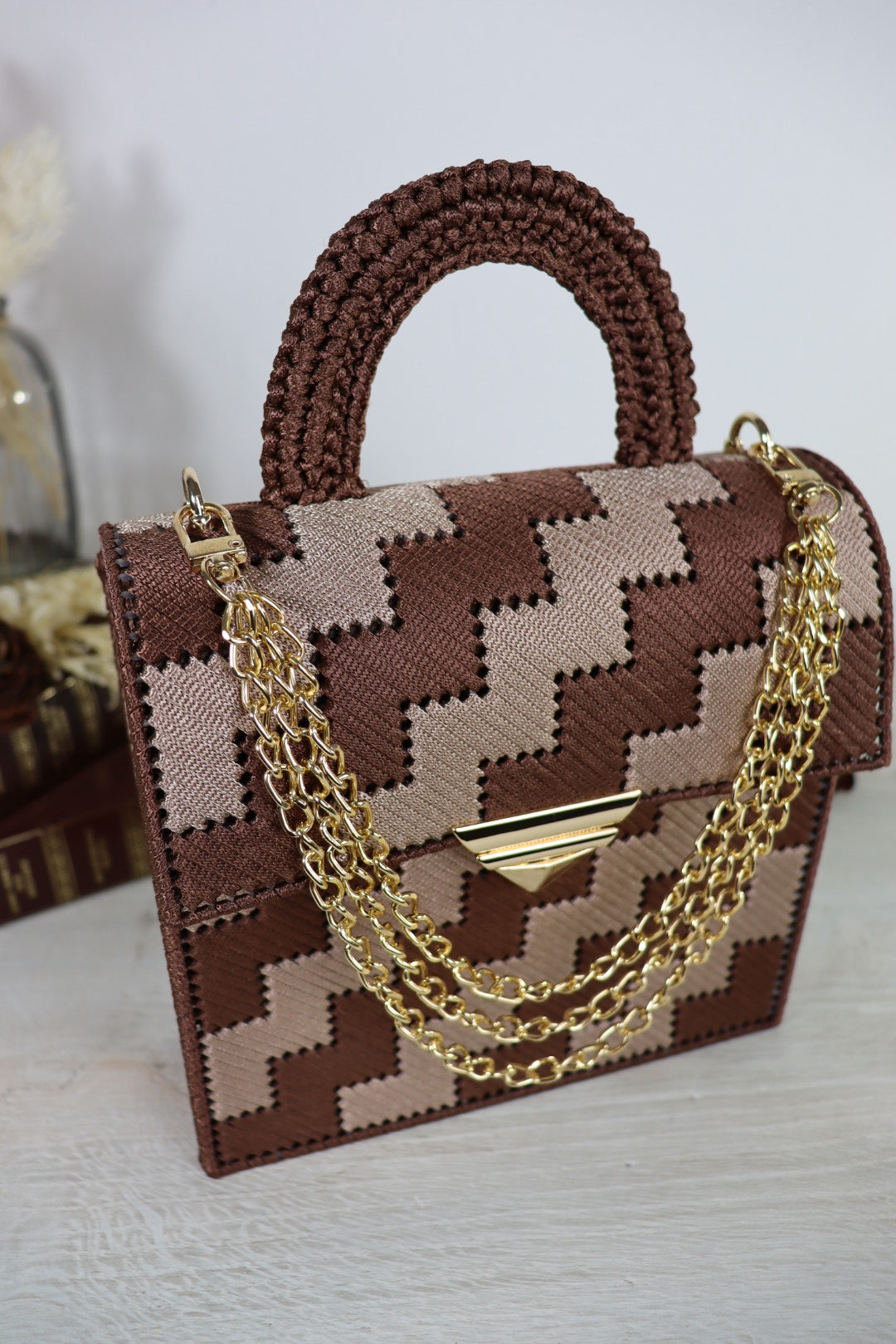Borsa Scala bicolor