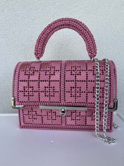 Borsa Lumina Rosa antico