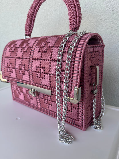 Borsa Lumina Rosa antico