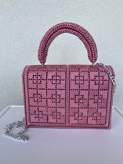 Borsa Lumina Rosa antico