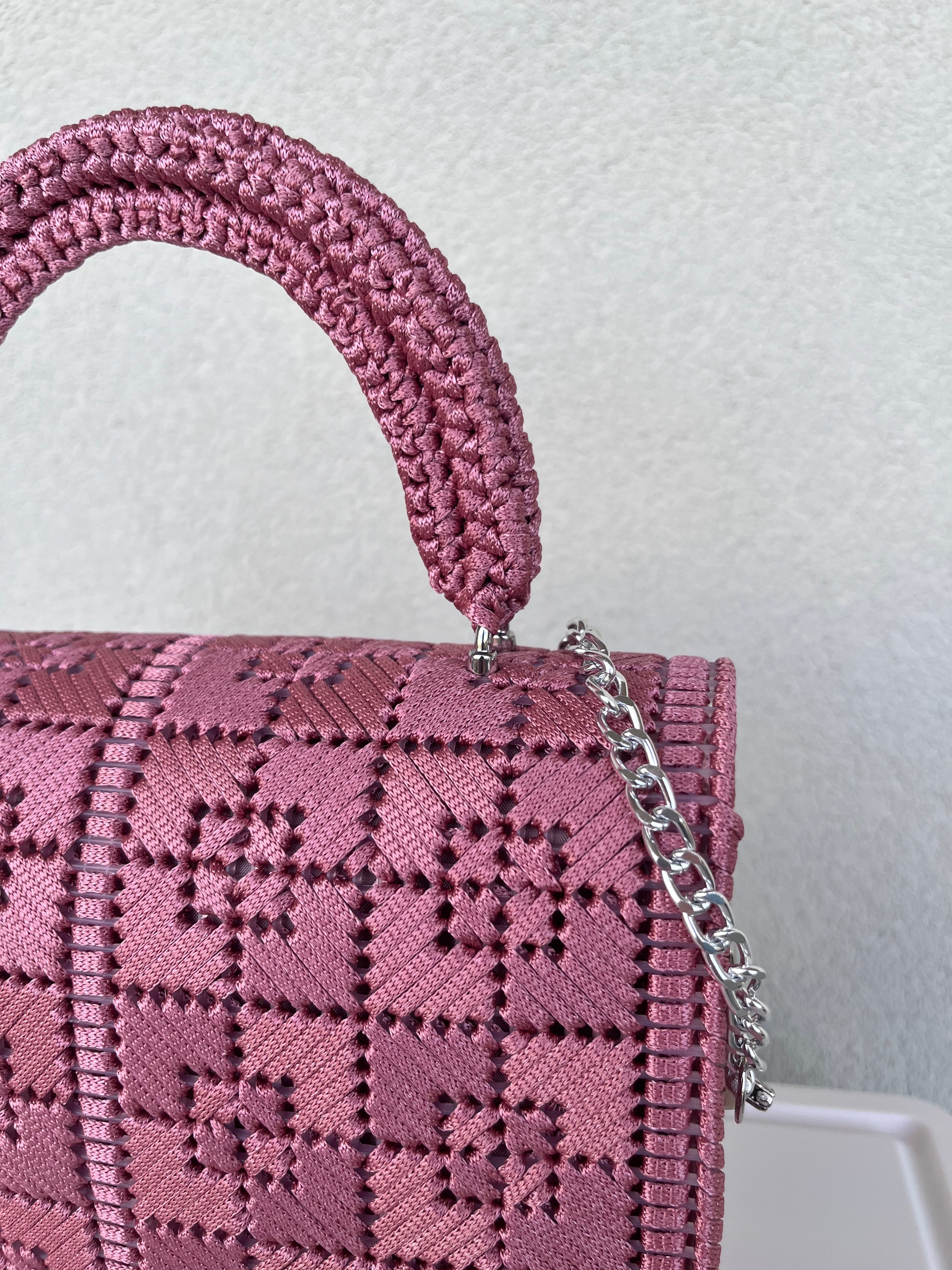 Borsa Lumina Rosa antico